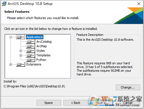 【ArcGIS下载】ArcGIS Desktop中文破解版v10.8.0完美授权