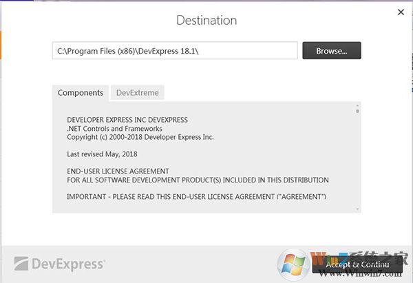 DevExpress下载_DevExpress v18.1.5汉化破解版