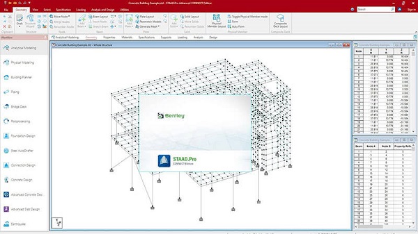 bentley staad pro软件