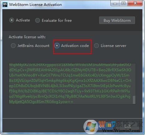 WebStorm2019激活码+汉化包