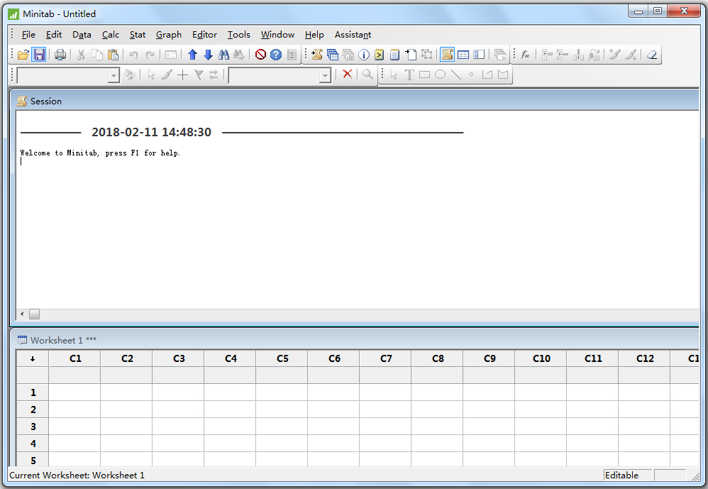 Minitab(统计分析软件) V17.1 官方英文版