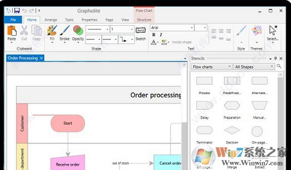 grapholite（流程图制作软件）破解版