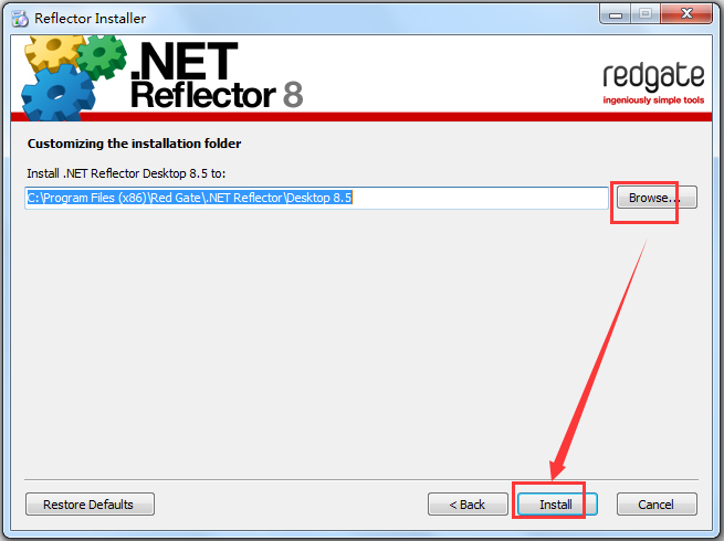 .NET Reflector(编译工具) V8.5.0.179 英文版