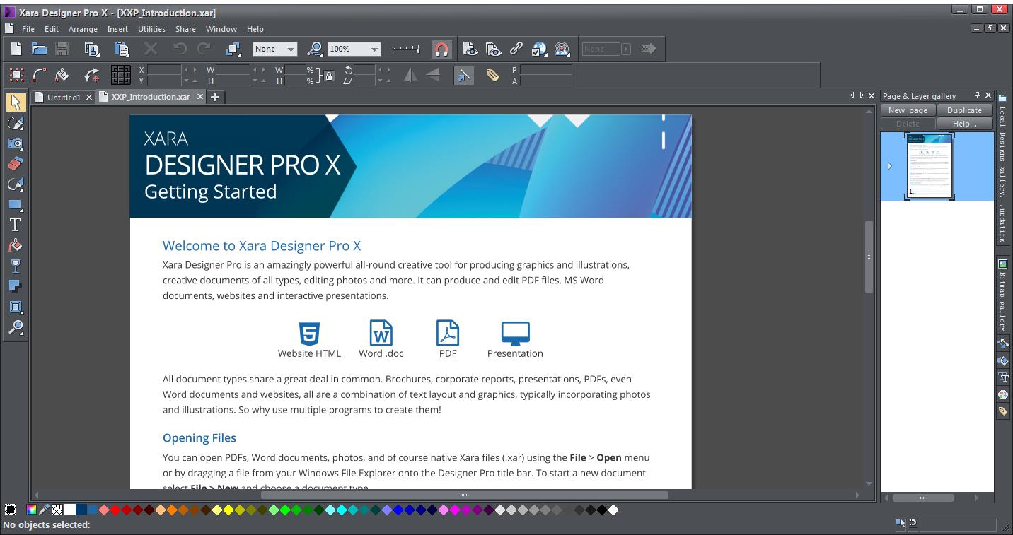 Xara Designer Pro X