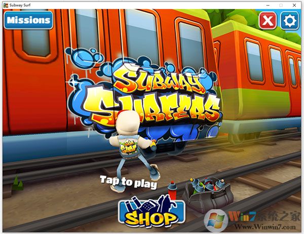 地铁跑酷(SubwaySurfers)