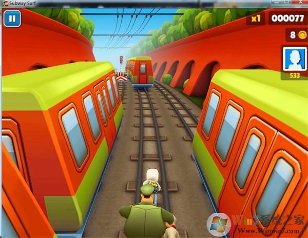 地铁跑酷(SubwaySurfers)