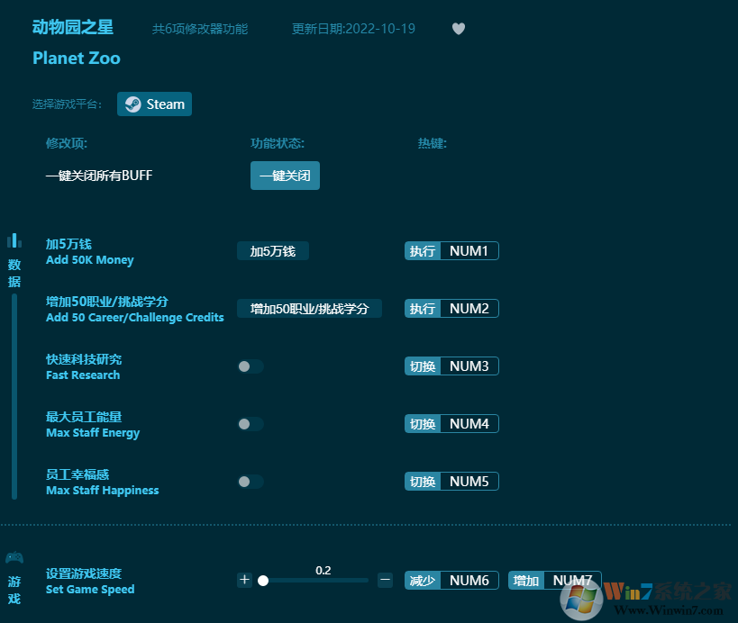 动物园之星六项修改器