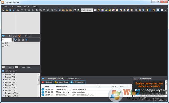 OrangeEdit下载_OrangeEdit编程工具绿色无限制版