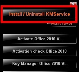 mini-KMS Activator(Office2010激活工具) V1.2 绿色版