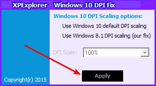 Windows 10 DPI Fix