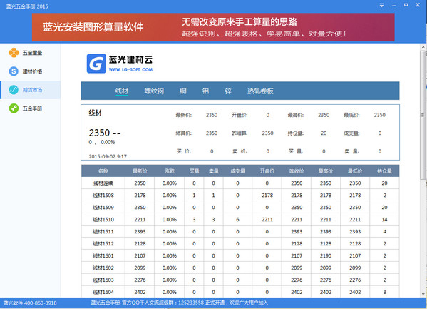 蓝光五金手册2015 V3.6 绿色版