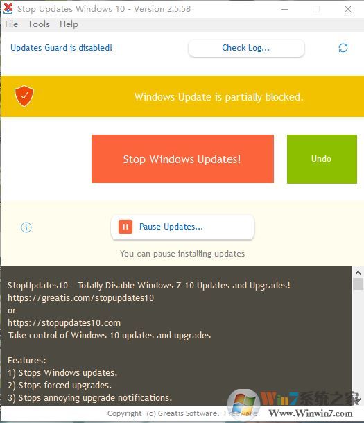 StopUpdates10下载