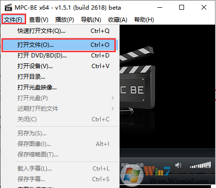 MPC播放器(MPC-BE)64位截图