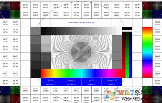 显示器测试软件 Monitor Test Screens V2.5.2 绿色汉化版