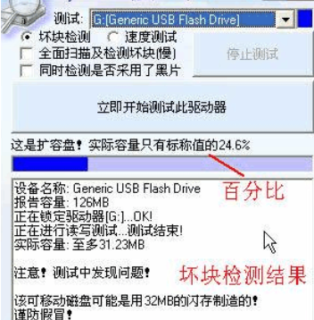 MyDiskTest(U盘扩容检测工具)截图