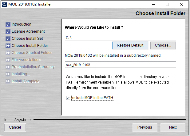 Molecular Operating Environment (MOE) 2019破解版