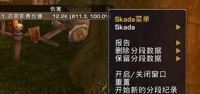 WOW Skada下载_魔兽世界skada（伤害治疗统计插件）v1.7最新版