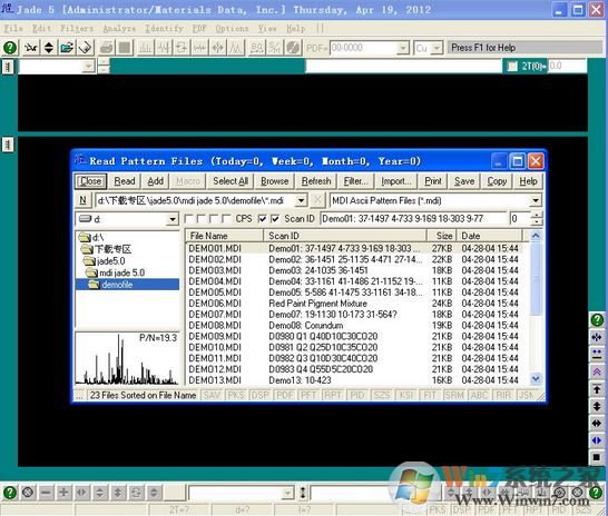 MDI jade下载_【xrd分析软件】mdi jade v6.5绿色版