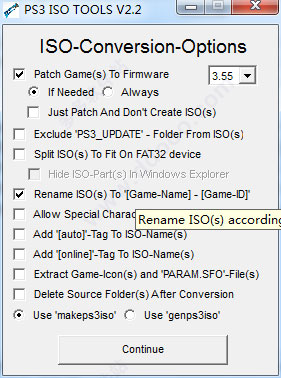 PS3 ISO Tools下载_PS3游戏降级工具绿色版