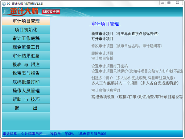 审计大师 V12.3