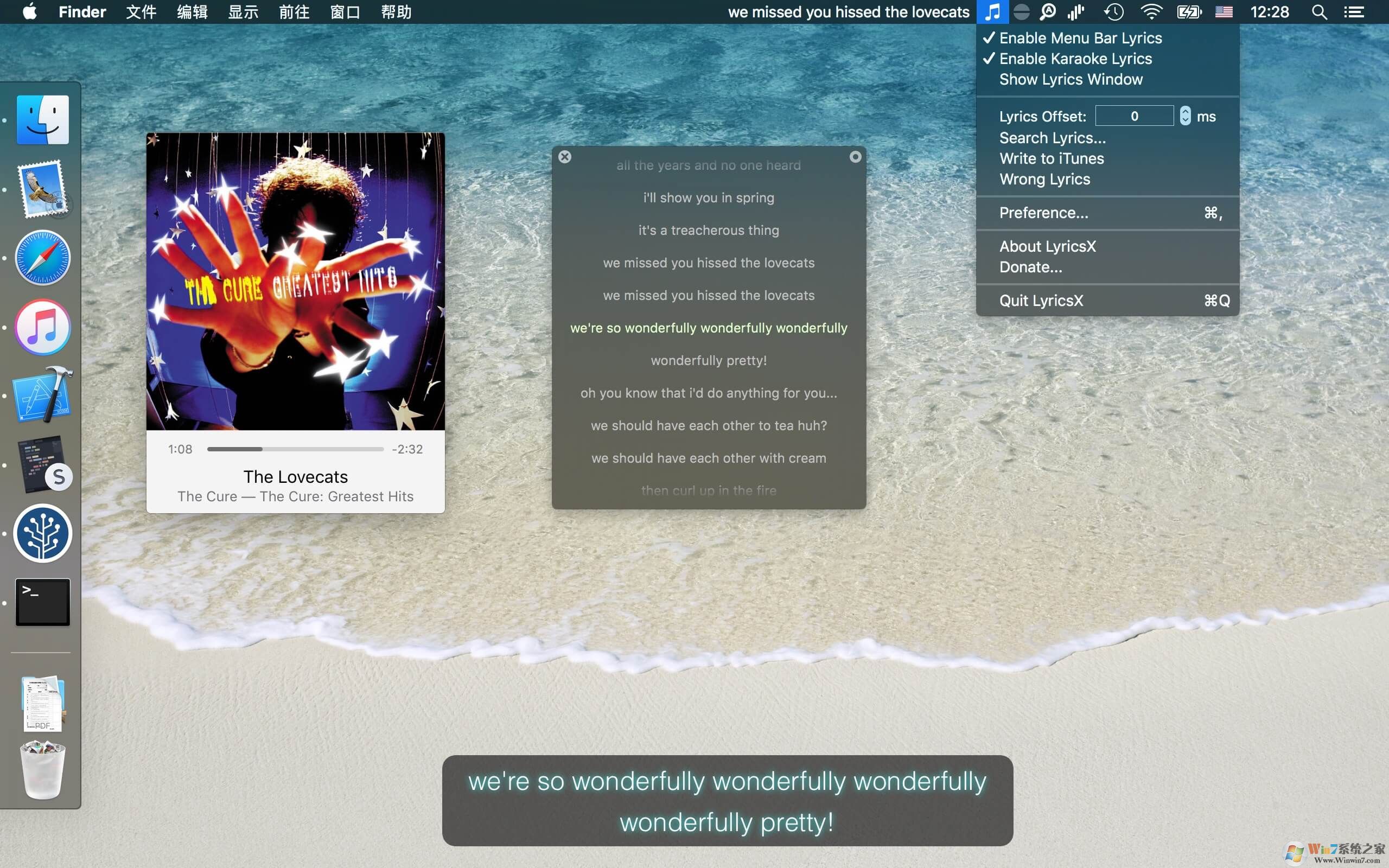 LyricsX for Mac(桌面歌词显示工具)