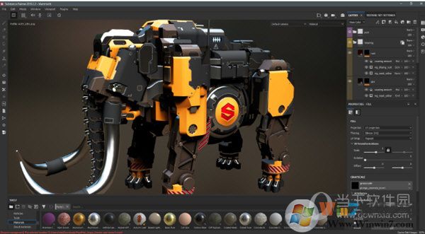 Substance下载_Substance Painter 2020汉化破解版(游戏贴图制作)