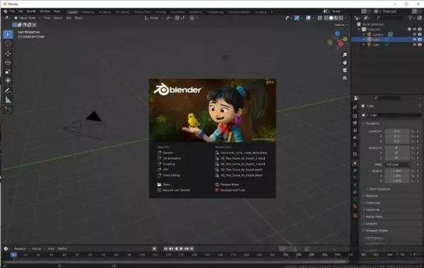 全能三维动画软件Blender 3.0.1免费下载 安装教程-3