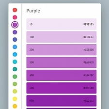 HTML5颜色代码选取器源码