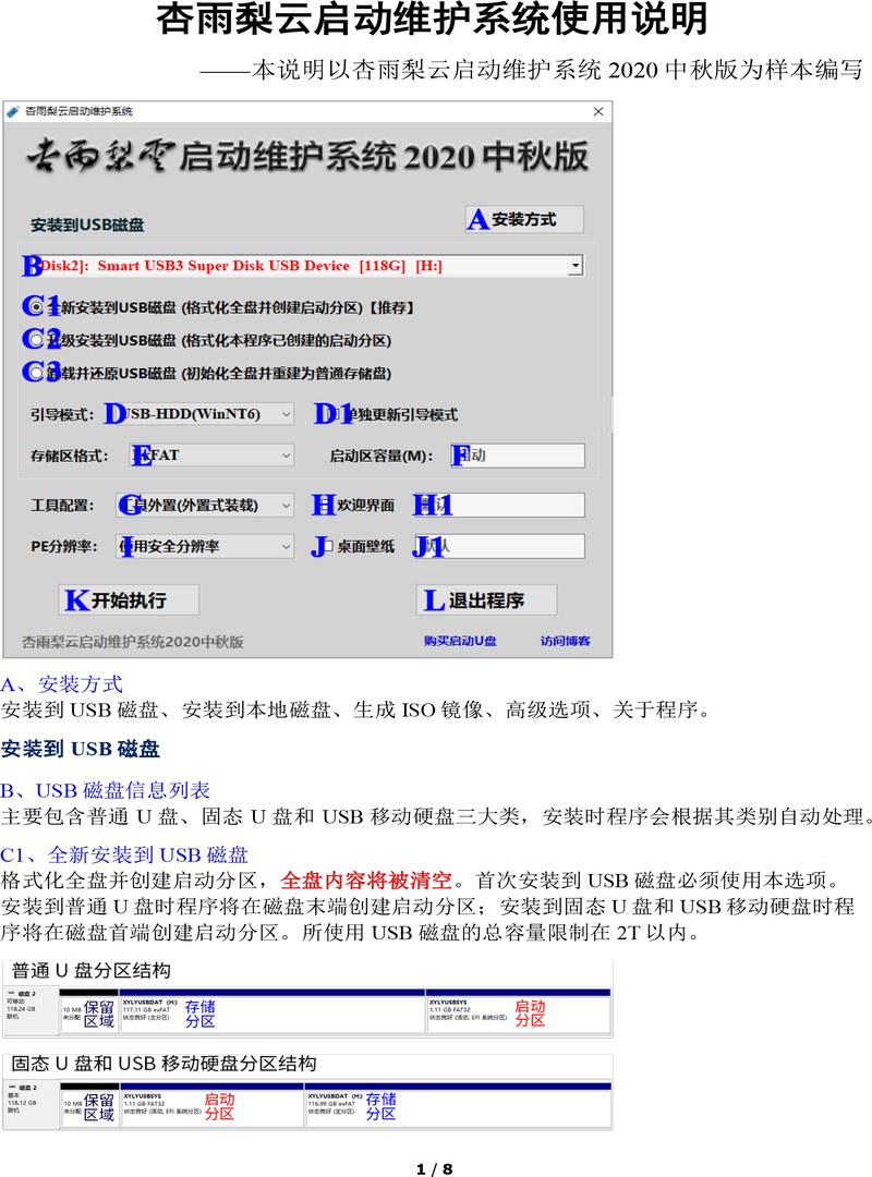 杏雨梨云启动维护系统2021端午版21年六月版