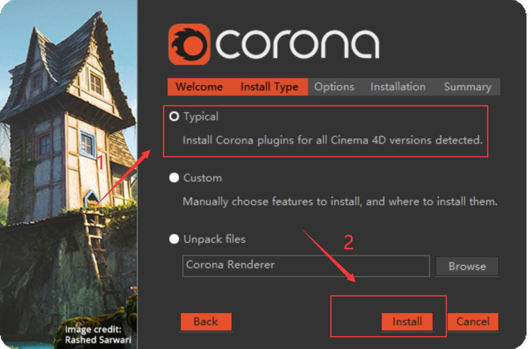 Corona Renderer (CR) 7.0 for 3dmax2014-2022渲染器下载与安装教程-5