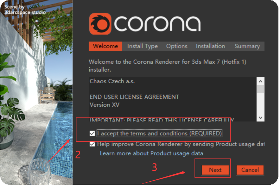 Corona Renderer (CR) 7.0 for 3dmax2014-2022渲染器下载与安装教程-4