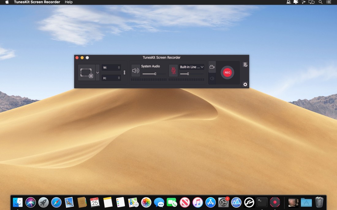 TunesKit Screen Recorder for Mac v2.5.0 视频和音频记录软件