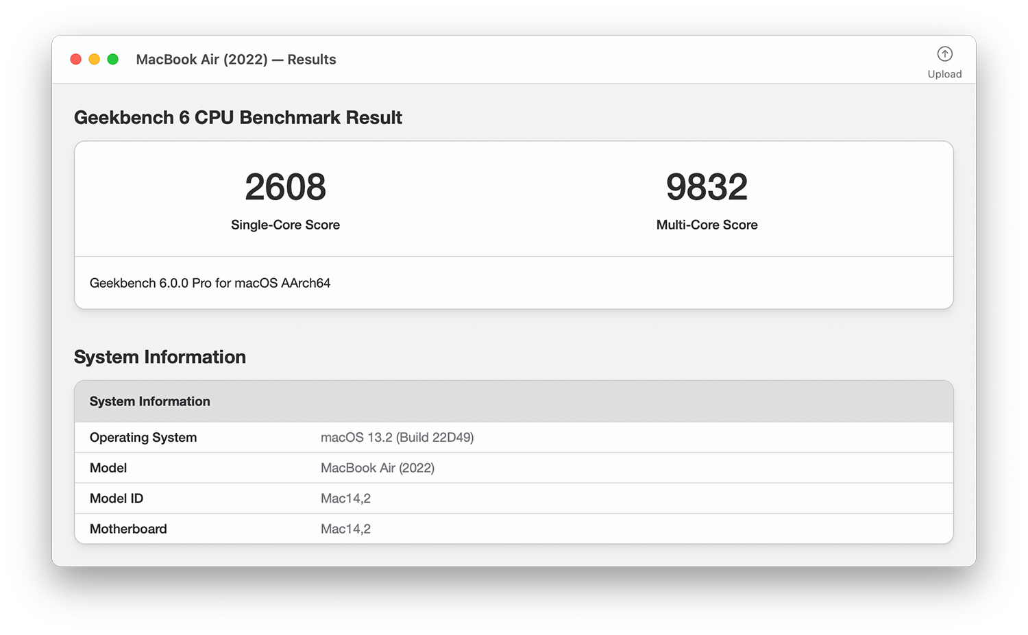 Geekbench 6 For Mac v6.2.2 Mac跑分测试性能软件