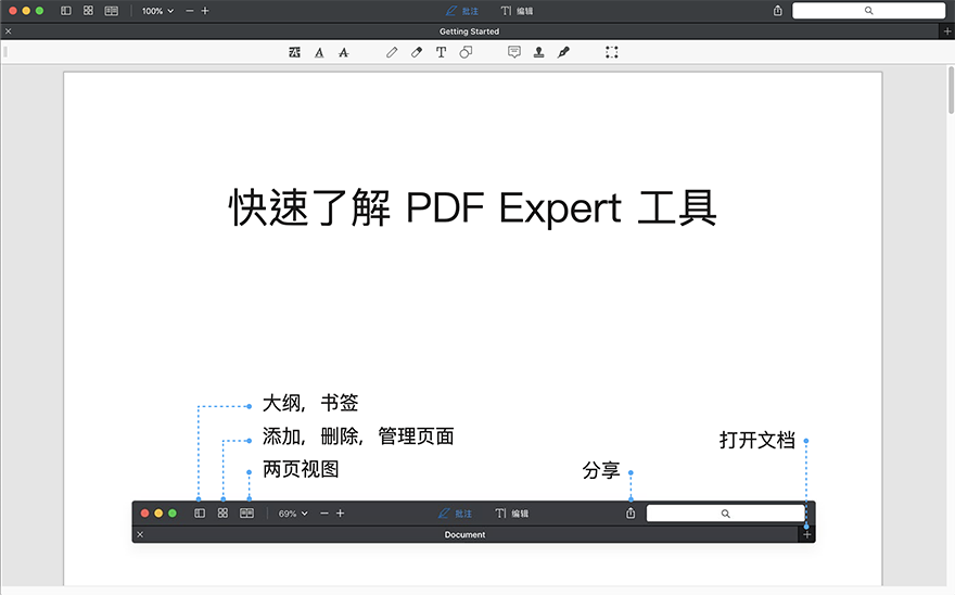 PDF Expert For Mac v3.7.1 PDF编辑阅读器