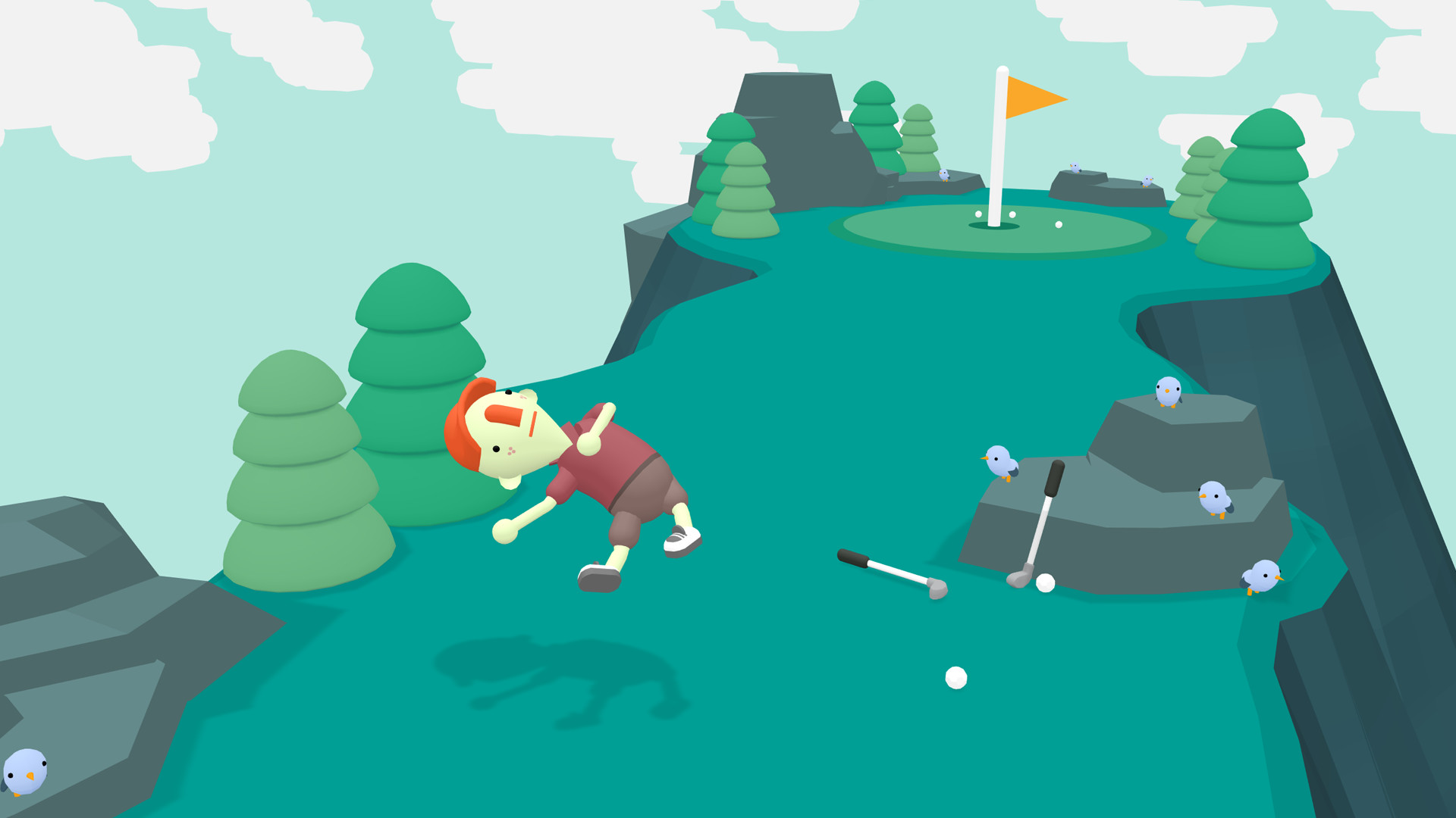 WHAT THE GOLF? For Mac v19.2.0  物理学高尔夫模仿游戏中文版