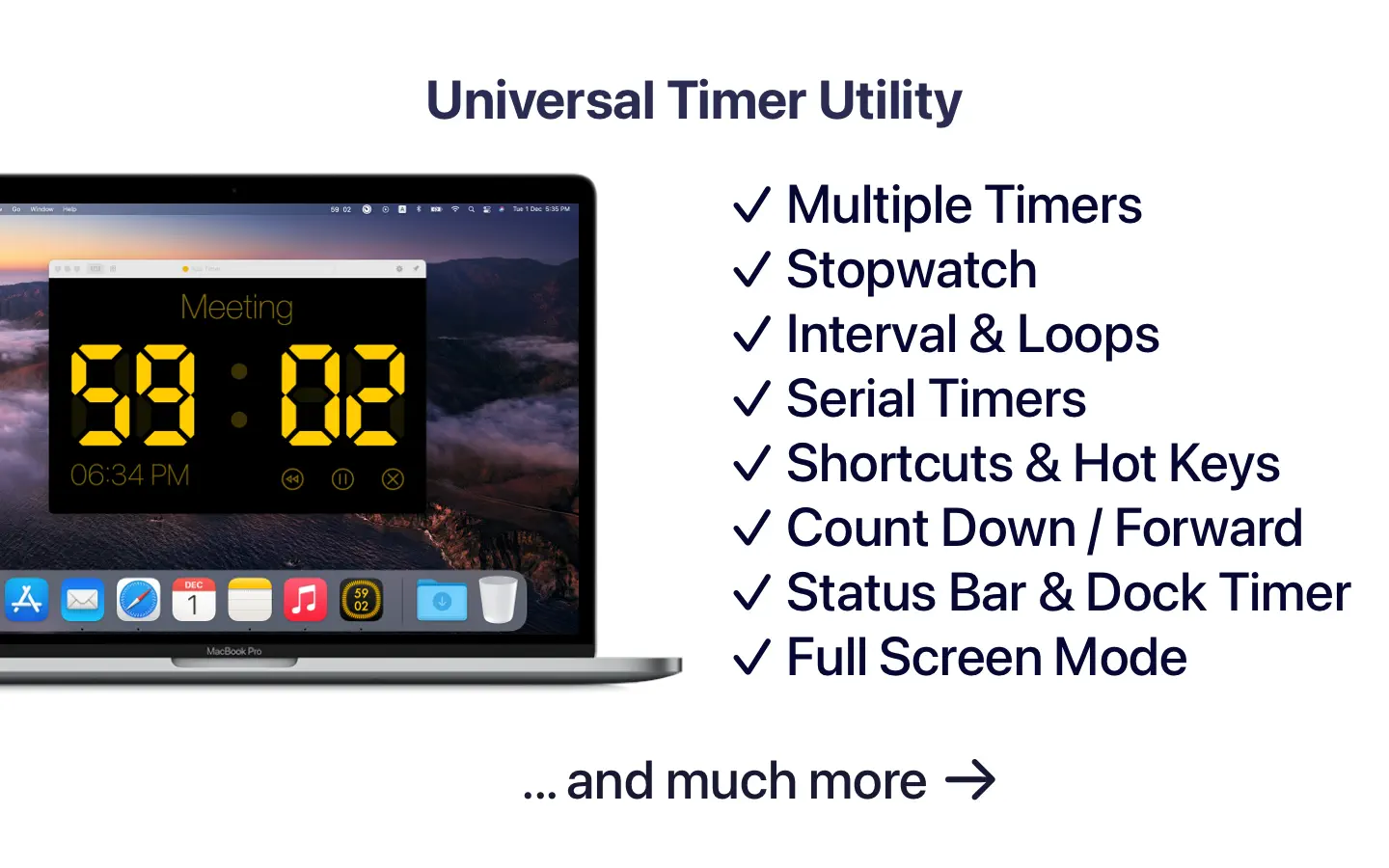 Timer RH Pro For Mac v2.13.2 时间定时器