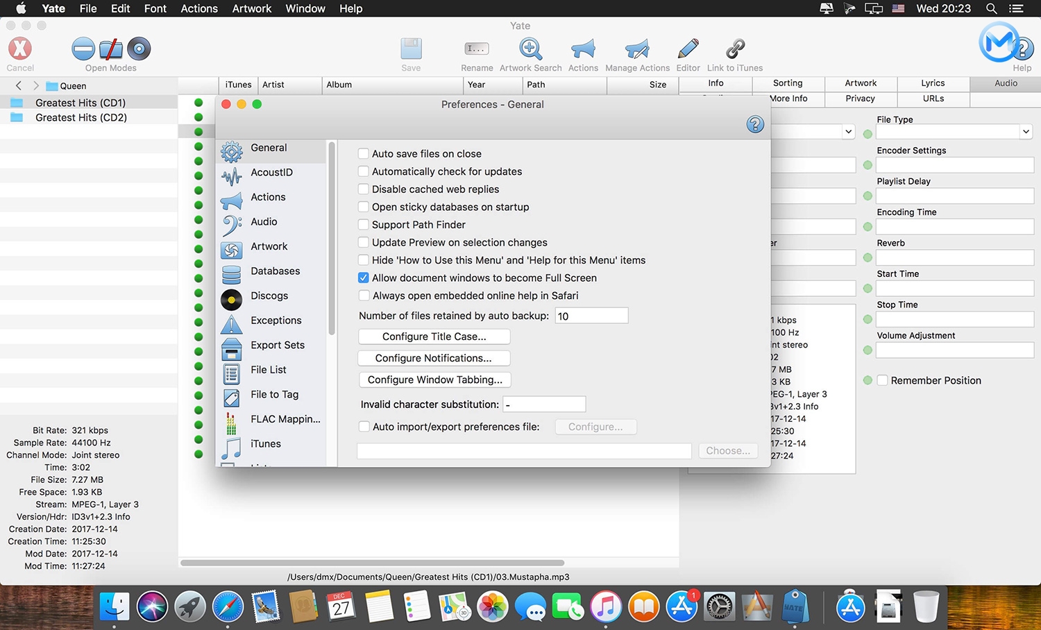 Yate For Mac v6.17.2 音频文件标签编辑软件