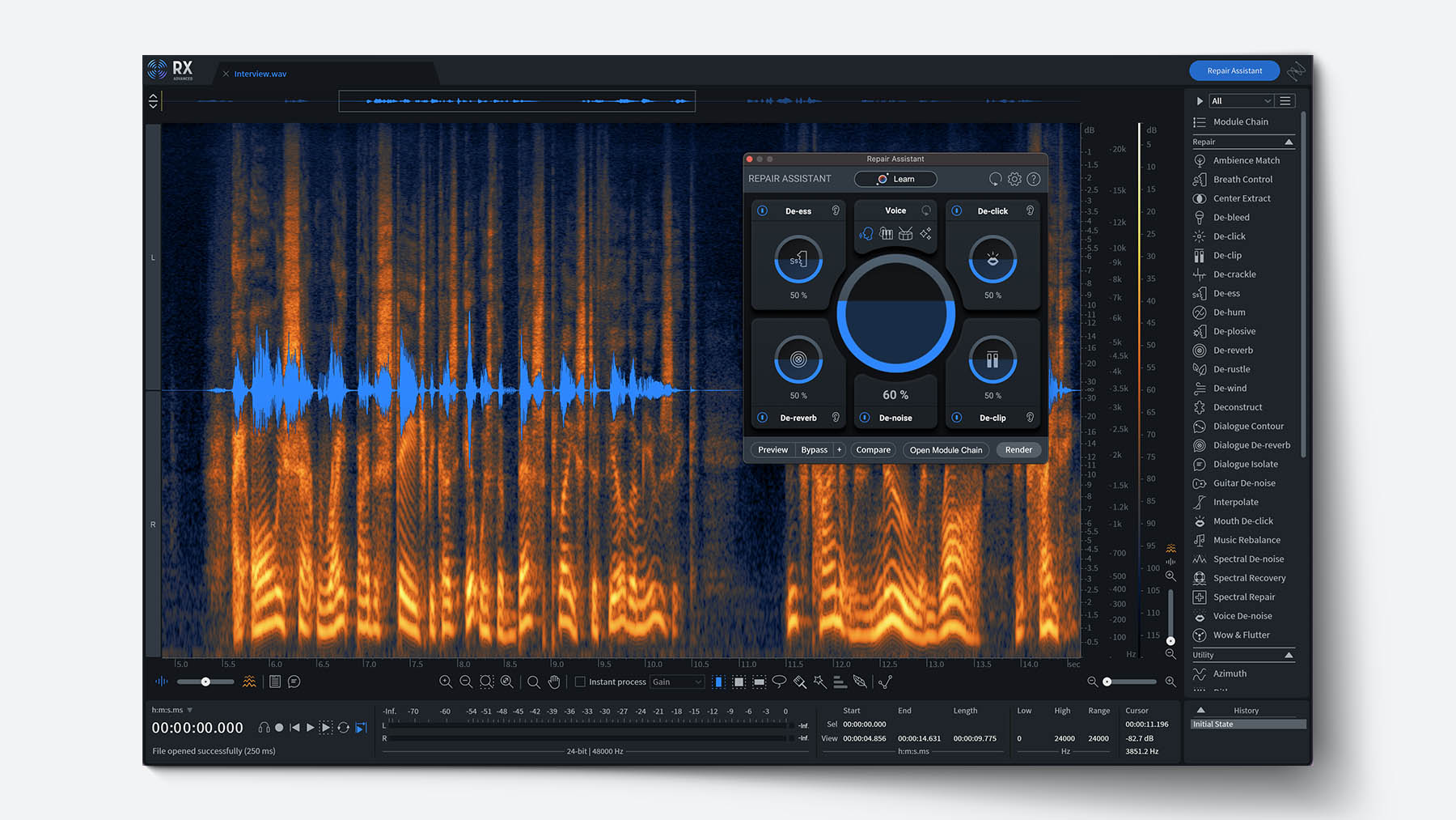 iZotope RX 10 Audio Editor Advanced For Mac v10.4.2高级音频编辑器