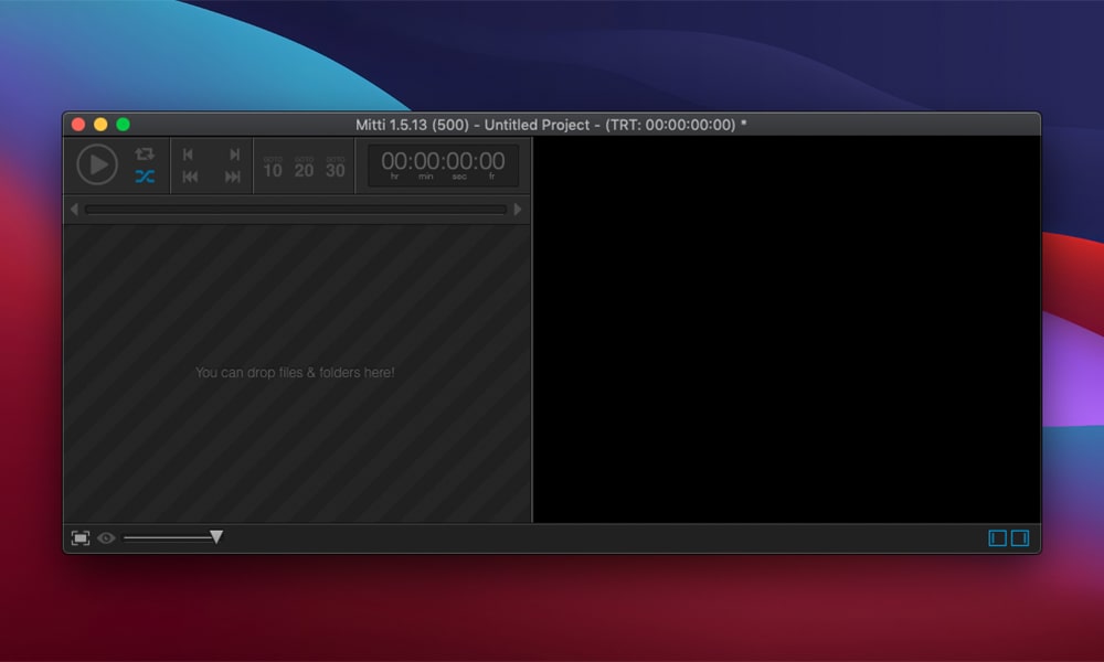 Mitti For Mac v2.5.5 现场表演专业视频播放软件