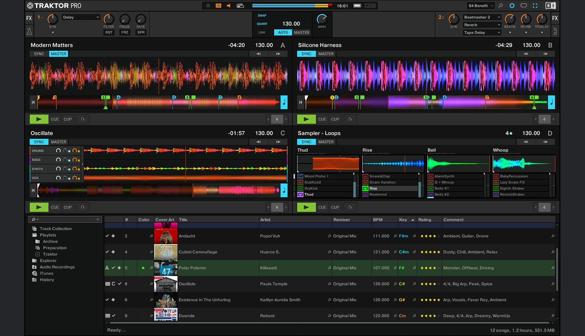 TRAKTOR PRO Plus For Mac v3.10.1.16 DJ混音软件