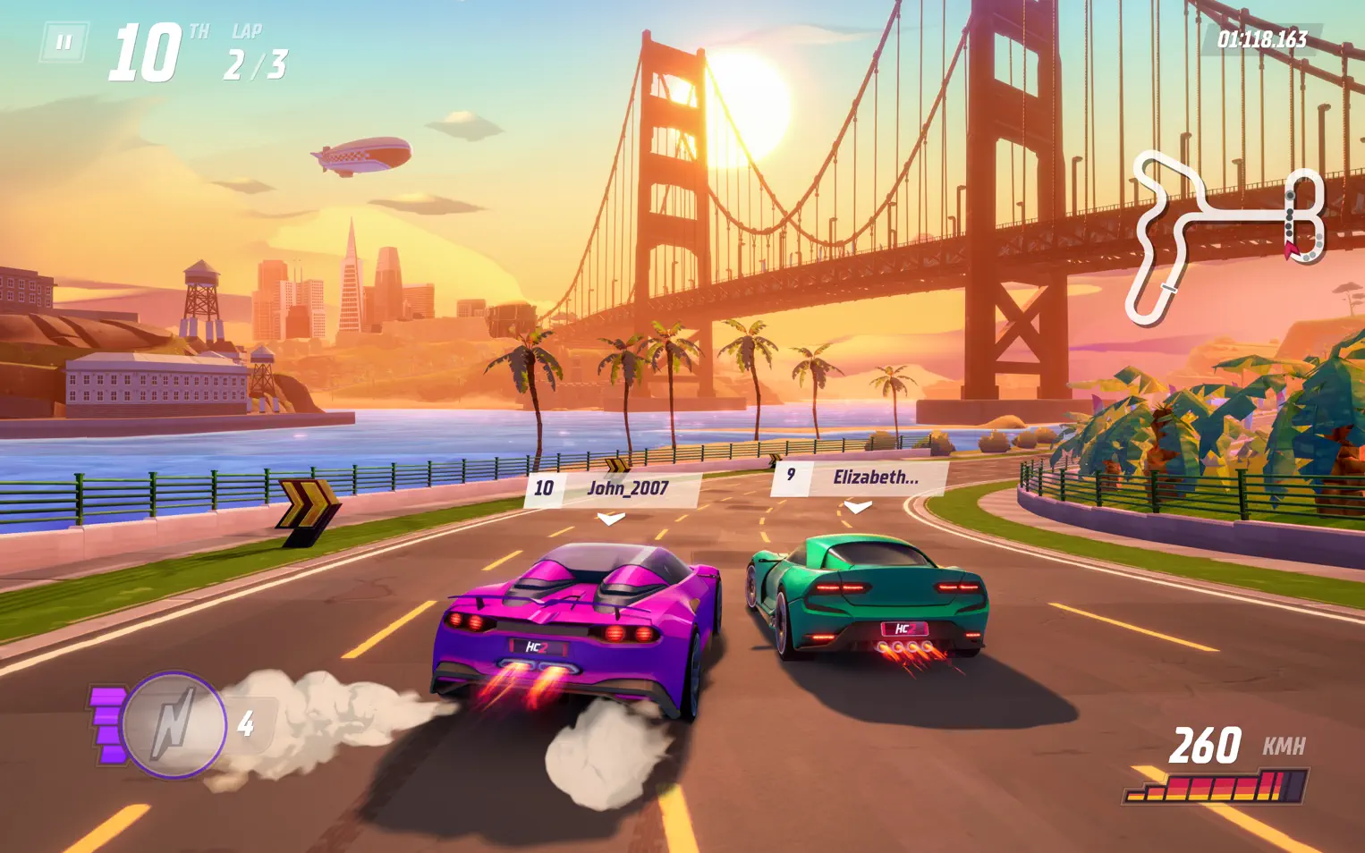 追踪地平线2 Horizon Chase 2 For Mac v1.5.3赛车竞速游戏中文版