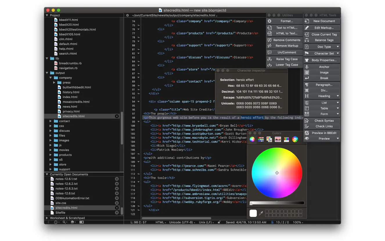 BBEdit For Mac v14.6.8 强大的文本和代码编辑器