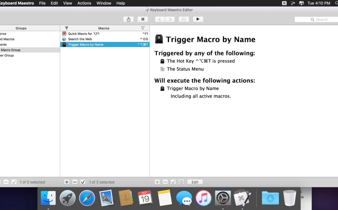 Keyboard Maestro for Mac v11.0 键盘大师宏创建快捷键设置软件