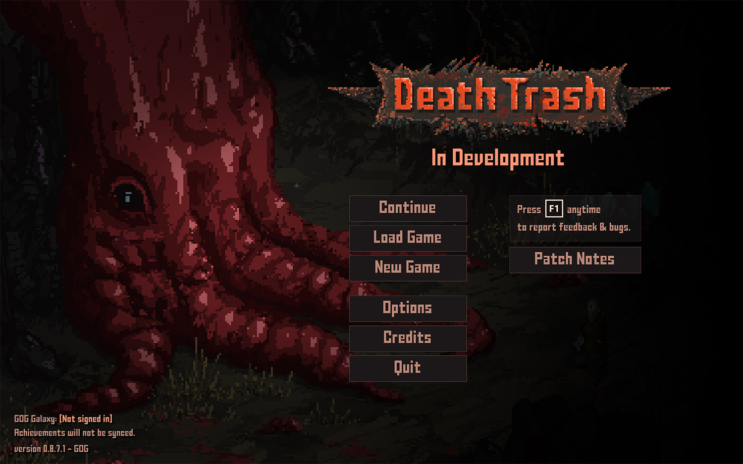 死亡垃圾 Death Trash For Mac v0.10 朋克赛博风格游戏