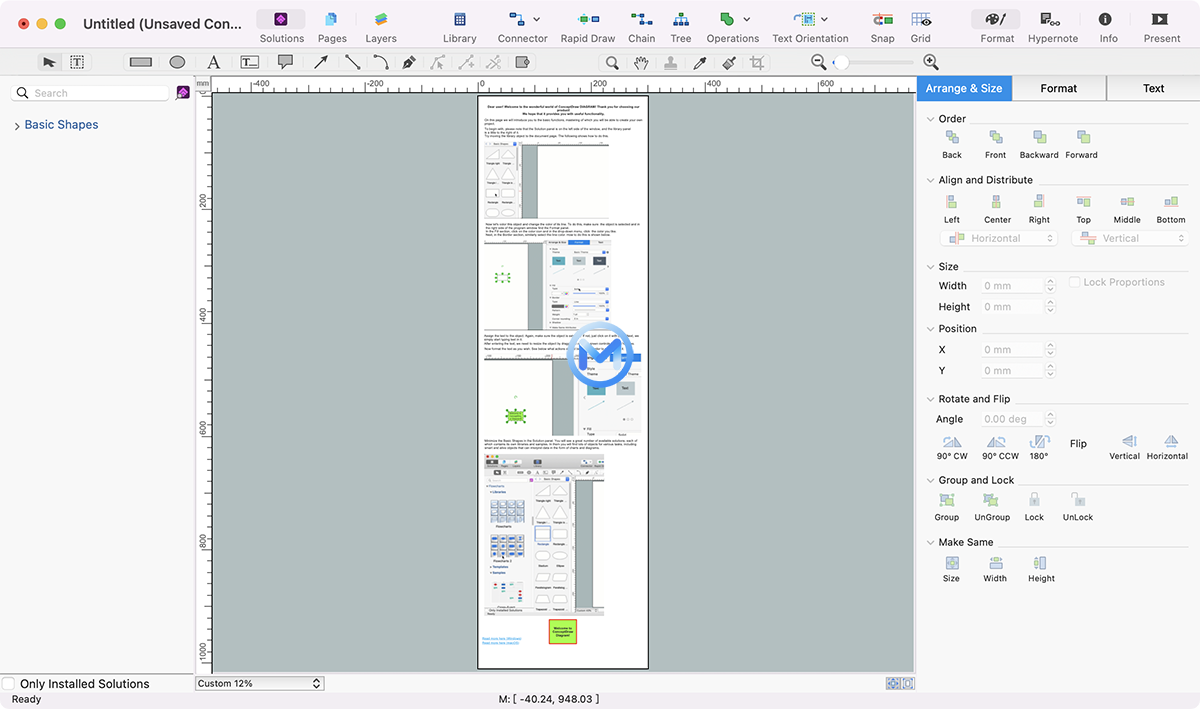 ConceptDraw DIAGRAM For Mac v17.0.0.468矢量图形设计软件