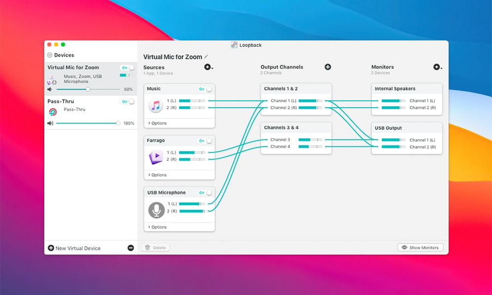 Loopback For Mac v2.3.2 音频软件