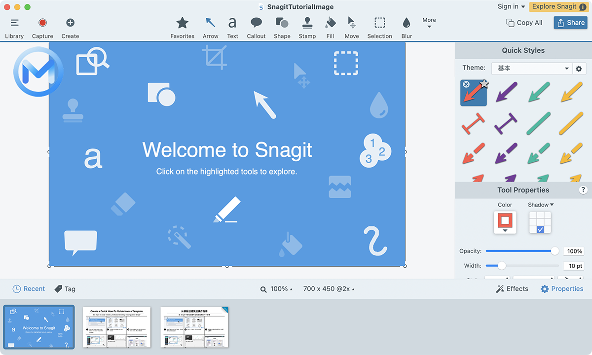 Snagit 2022 For Mac v2023.2.4屏幕录制分享软件