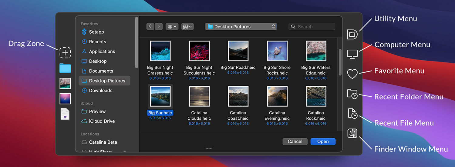 Default Folder X For Mac v6.0.1 Finder增强软件