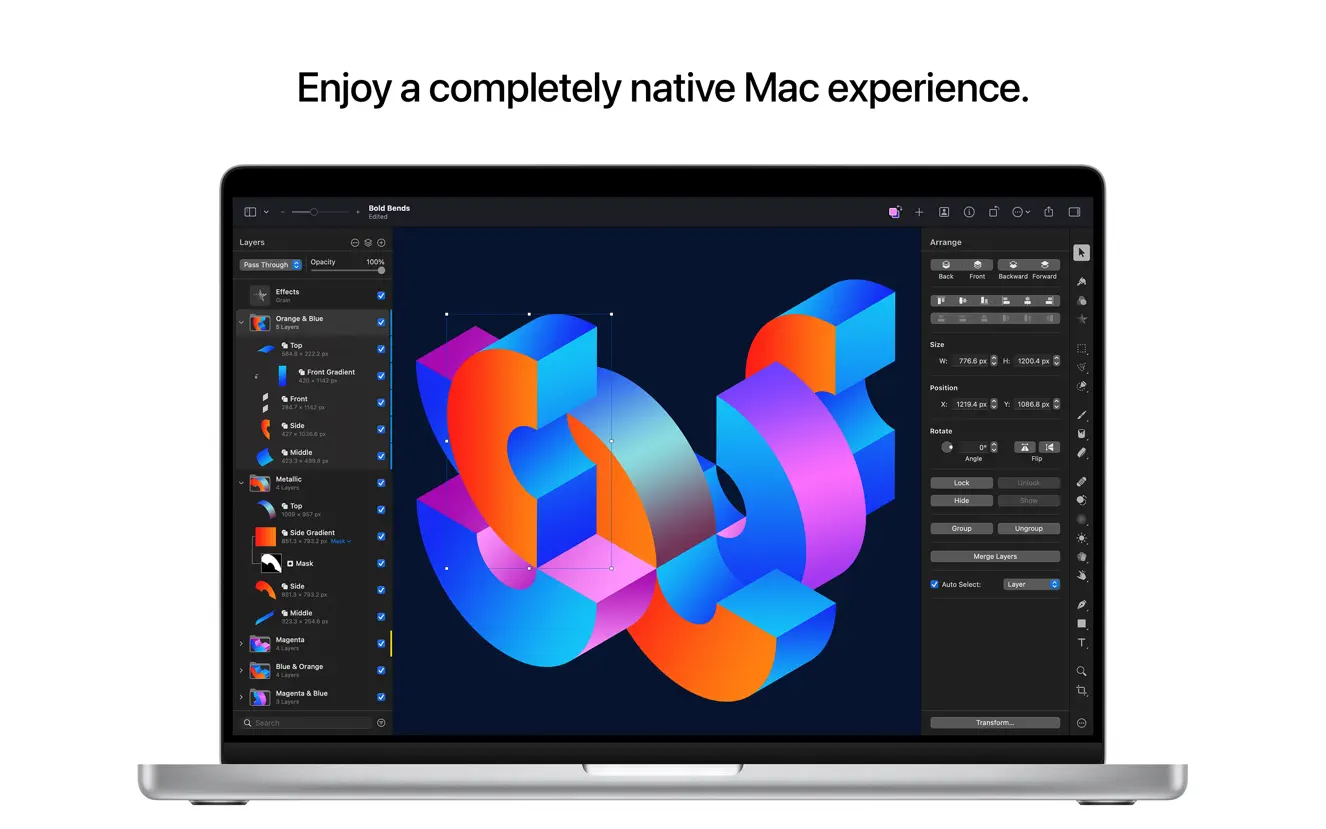 Pixelmator Pro For Mac v3.4.3专业图像编辑中文版