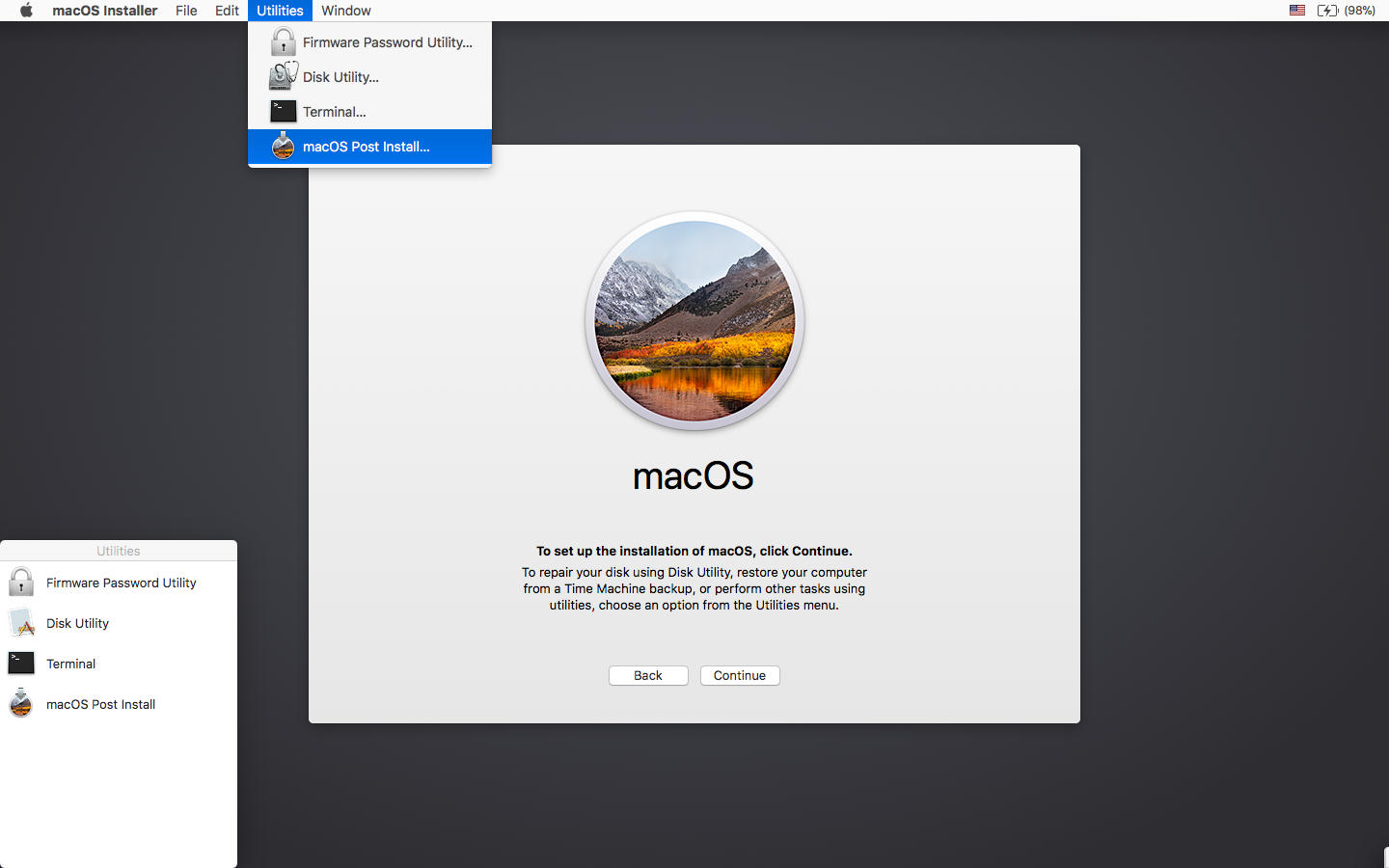 macOS High Sierra Patcher v2.7.0让老旧Mac电脑安装升级macOS High Sierra